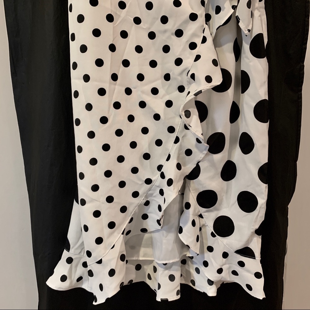 BNWT Hot Spot Polka Dot Wrap Dress - Picture 7 of 8